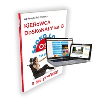 KIEROWCA DOSKONAŁY B (wg H. Próchniewicza) + testy online - okładka spersonalizowana (20 szt.)